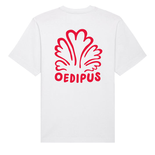Oedipus T-Shirt – White/Red