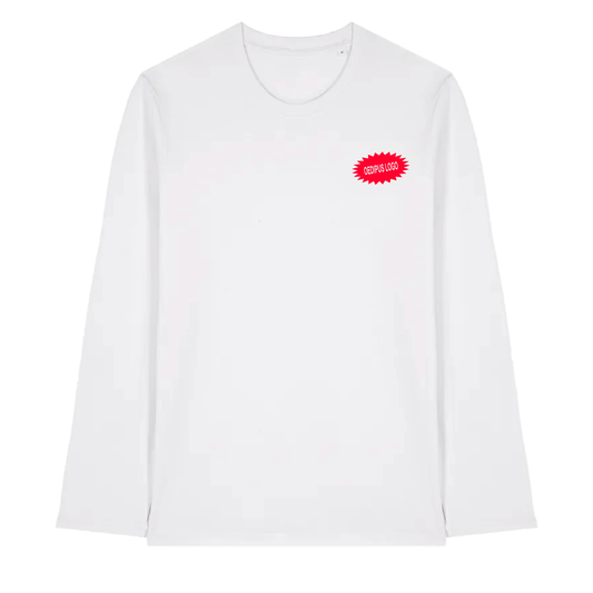 Oedipus Longsleeve – White/Red