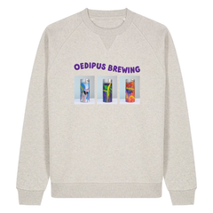 Oedipus Heather Grey Sweater – Colorful Kegs