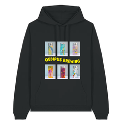Oedipus Black Hoodie – Colorful Kegs